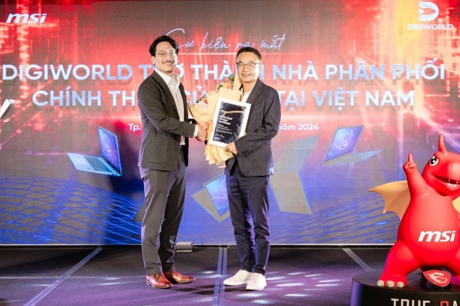 Digiworld hợp tác MSI phân phối laptop tại Việt Nam