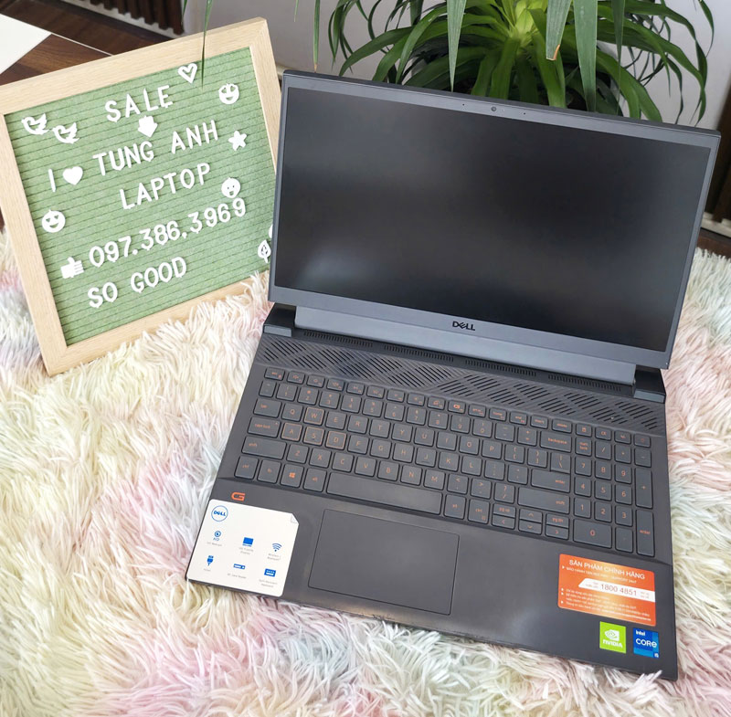 Laptop Dell Gaming G15 5511 (i5-11400H, RTX 3050, Ram 16GB, 256GB, 15.6' FHD 120Hz)