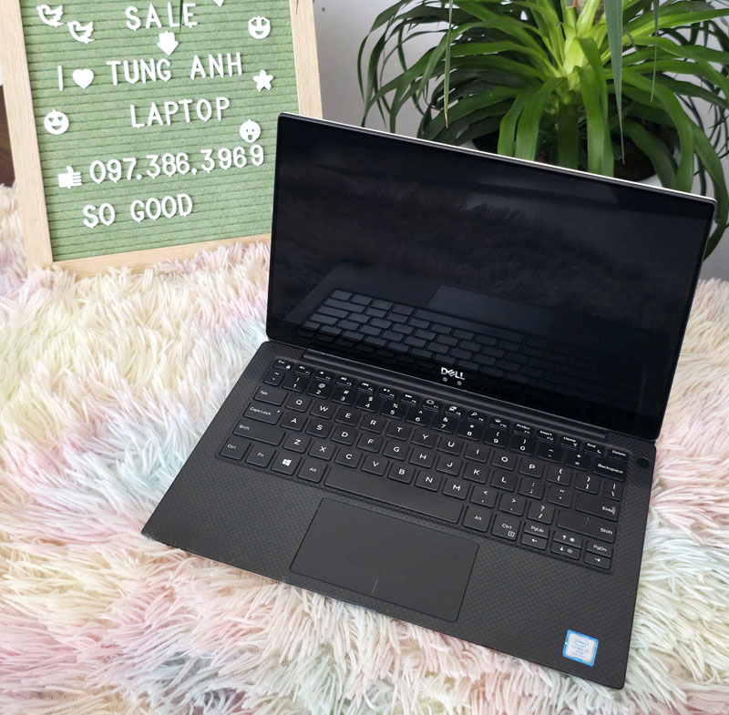 Laptop Dell XPS 9370 Core i7 8650u, RAM 16GB, SSD 512GB, màn hình: 13.3″ Full HD IPS